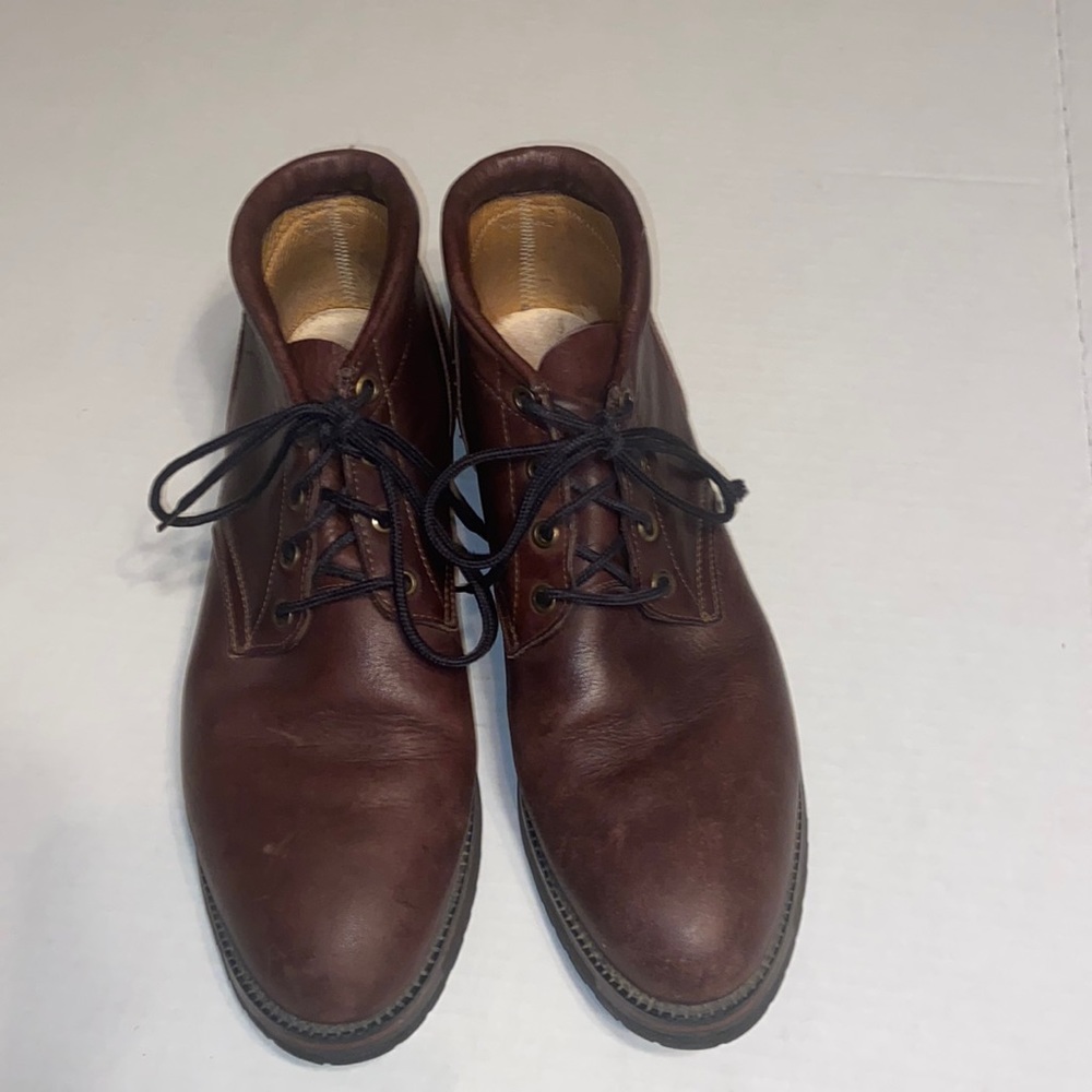 Tony Lama brown leather boots size 9D